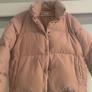 SAM. Velvet Pink Puffer